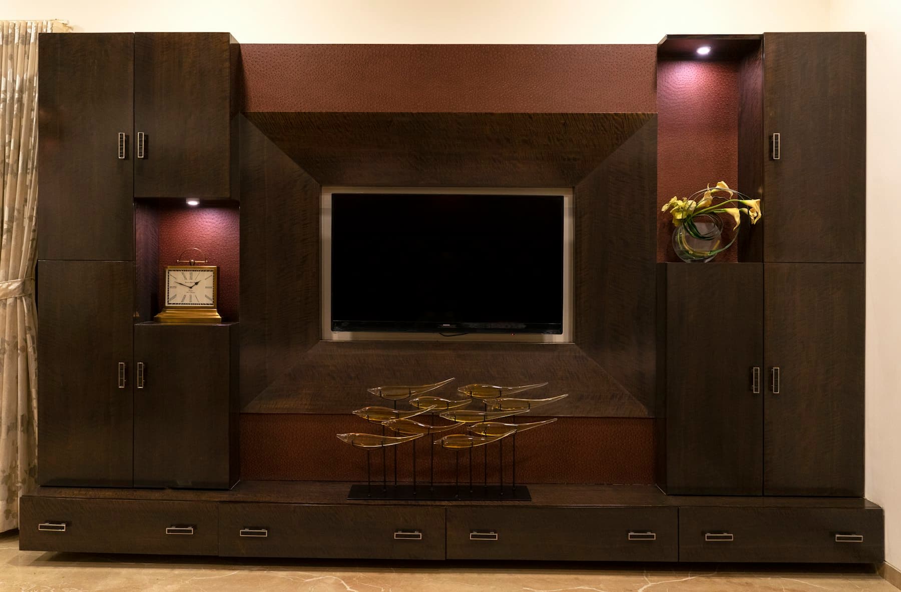 Muebles de living y comedor a medida